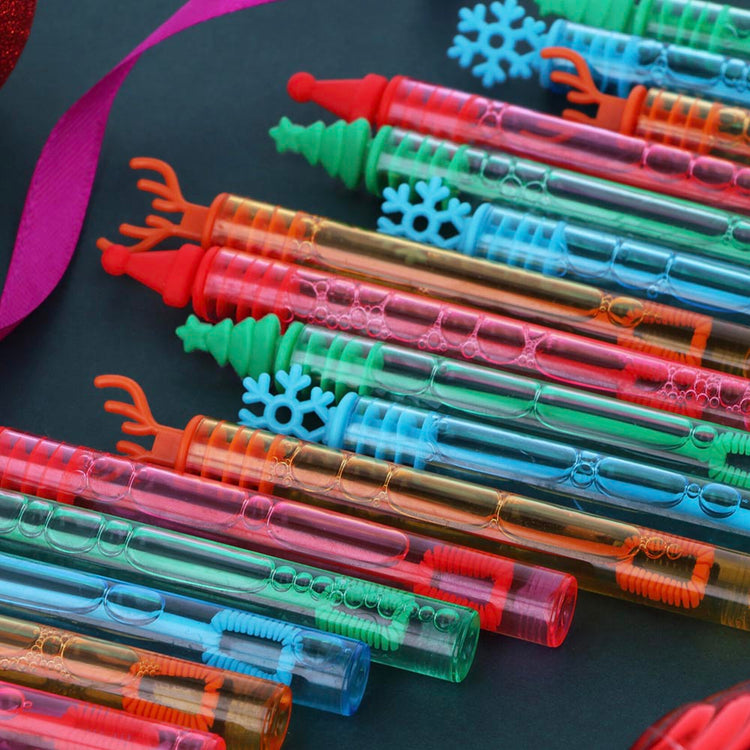 1 flacon noël de bulles de savon : cadeau pour calendrier de l'Avent ou pochette surprise de noel