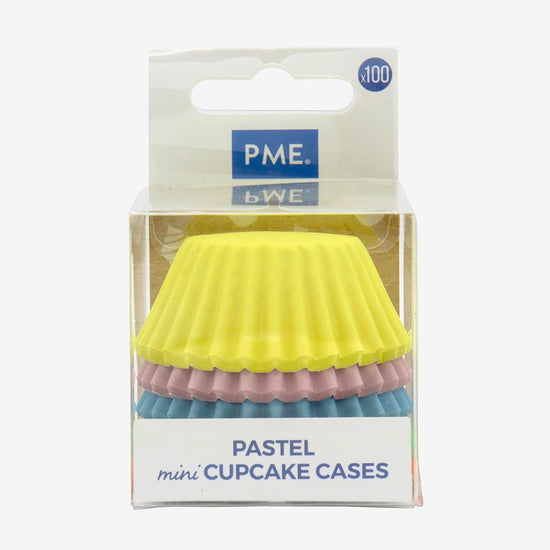 Cupcake pastel x100, déco élégante pour goûter