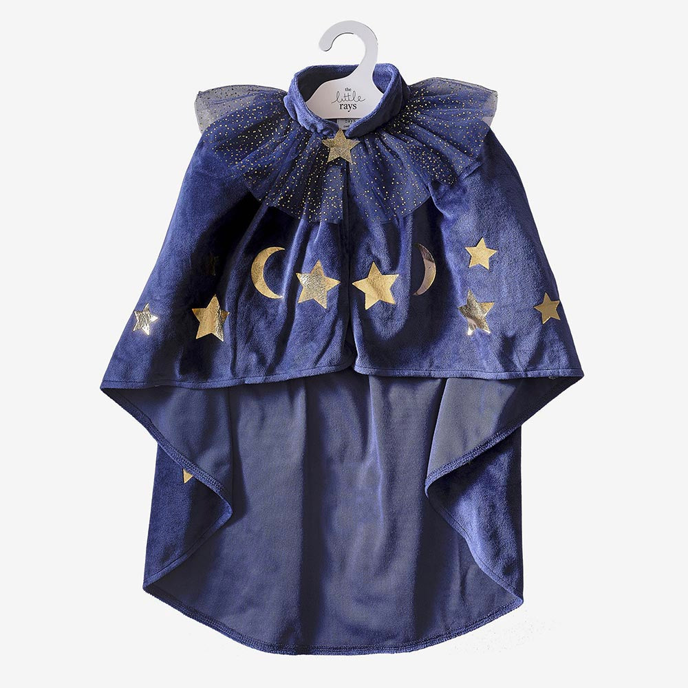 Cape de magicien en velours - Deguisement Merlin Carnaval