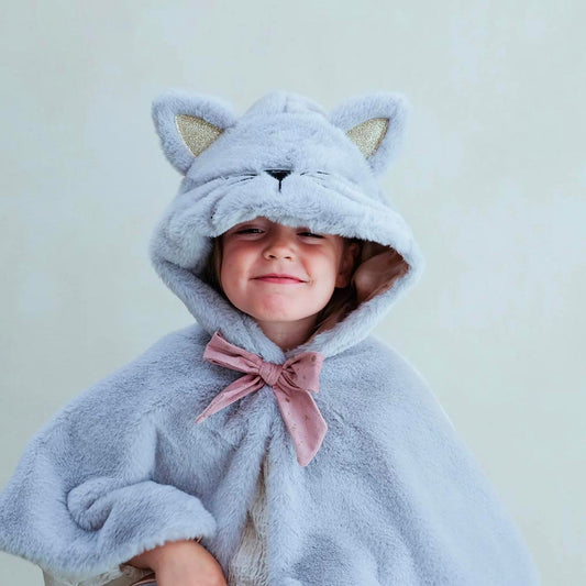 Cape chat pour halloween