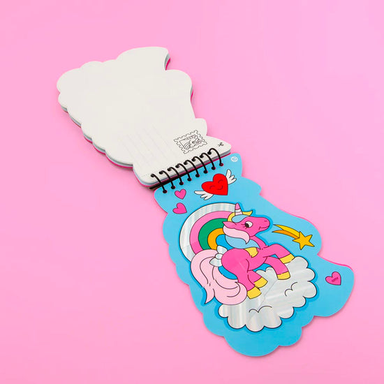 Carnet licorne pour animation de goûter féerique