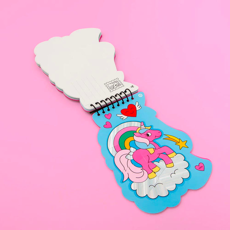 Carnet licorne pour animation de goûter féerique