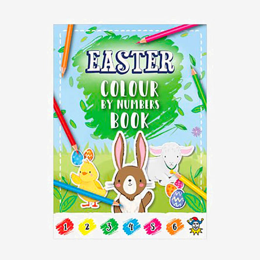1 carnet de coloriage de Pâques : petit cadeau invite paques
