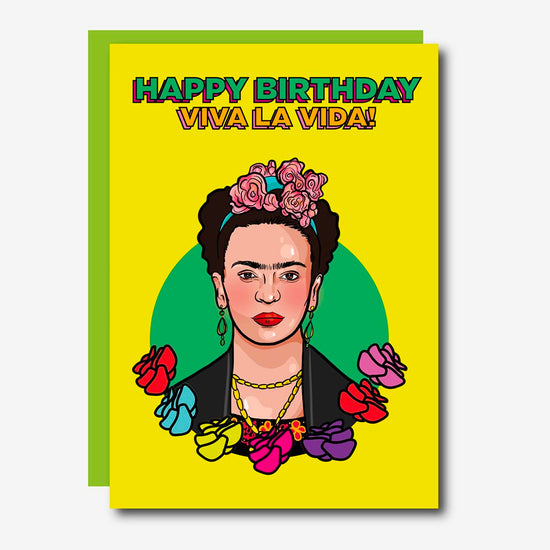 Carte d'anniversaire Frida Kahlo Studio Soph - Fabrication européenne