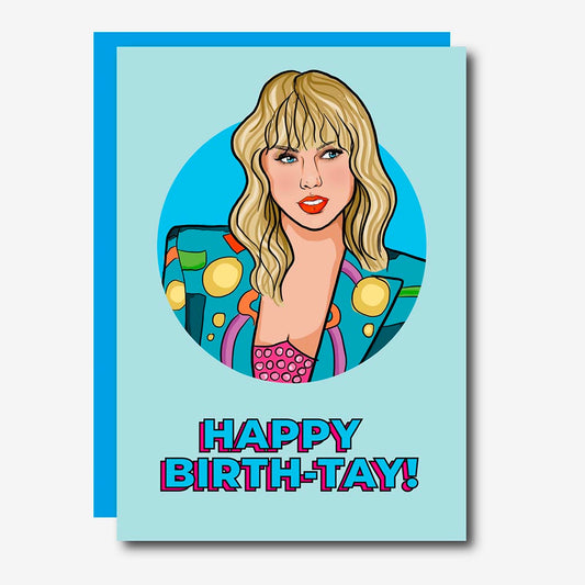 Carte d'anniversaire Taylor Swift à offrir - Studio Soph