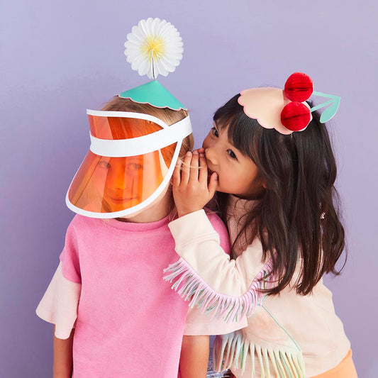 6 chapeaux festifs printemps : accessoires photobooth paques