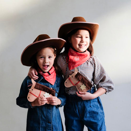 Chapeau de shérif enfant, accessoire parfait pour un anniversaire cowboy