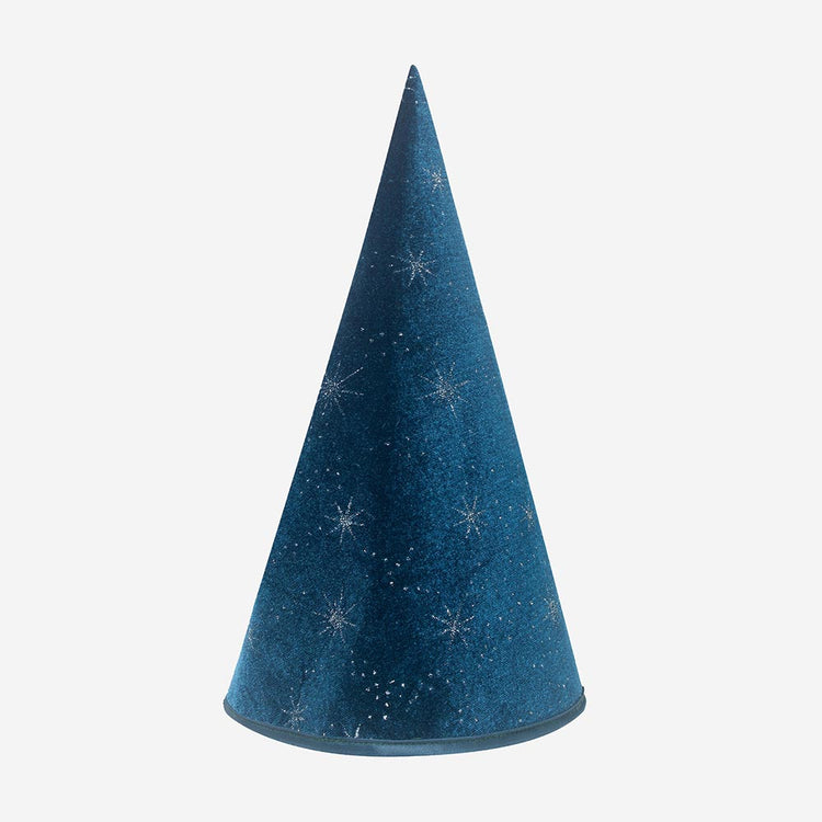 Chapeau de sorcier en velours : accessoire deguisement harry potter