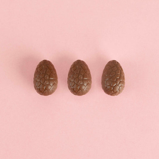 Pâques - 1 oeuf en chocolat praliné rose
