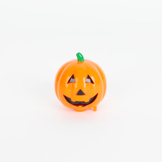 Halloween party: orange mechanical pumpkins ideal for Halloween