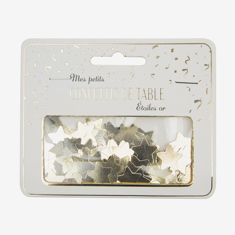confettis étoiles pour une fête princesse ou à glisser dans une pinata