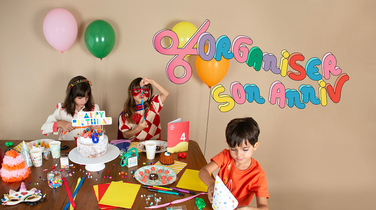Quels thèmes de décoration d'anniversaire choisir pour un enfant de 2 ans ?  - Le Blog My Party Kidz 