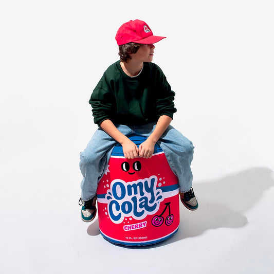 Super coussin gonflable omy cola