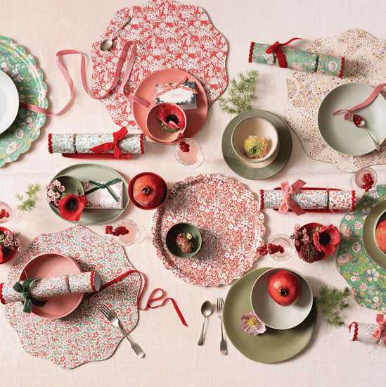 6 crackers liberty à offrir à noel, dans un calendrier de l'avent ou en pochette surprise