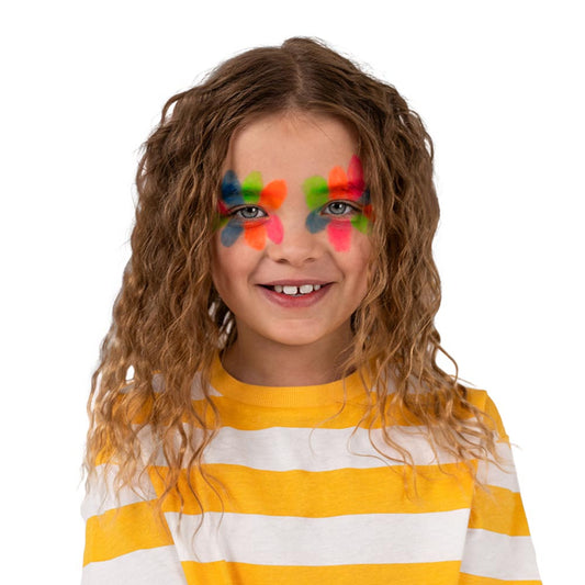 Maquillage enfant : 6 crayons de maquillage fluo pour une fête 