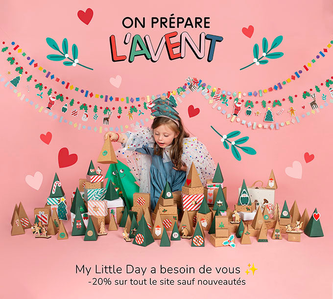 les plus jolis calendriers de l'avent pour enfant My Little Day