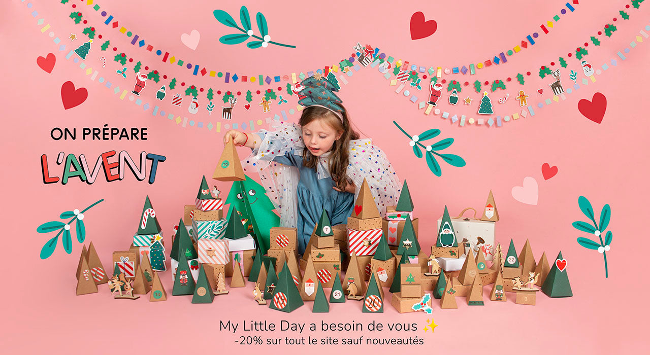 les plus jolis calendriers de l'avent pour enfant My Little Day