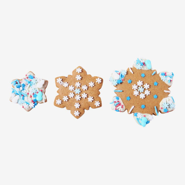 Décors en sucre Reine des neiges  parfait pour cupcakes