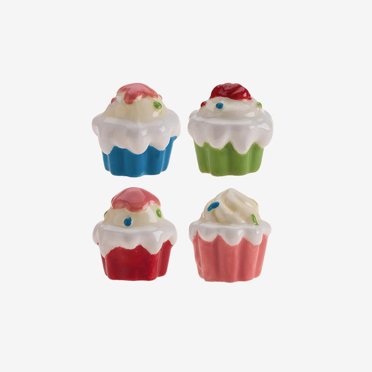 Décorations pour gâteau : fève cupcake pour galette des rois