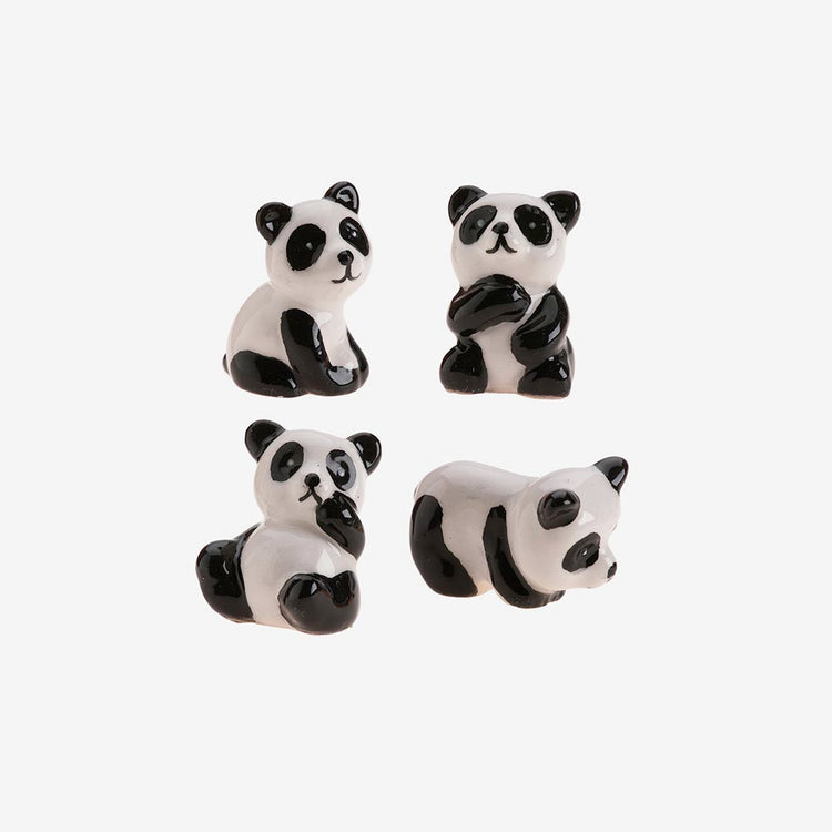 Décorations pour gâteau fève panda pour anniversaire 1 an