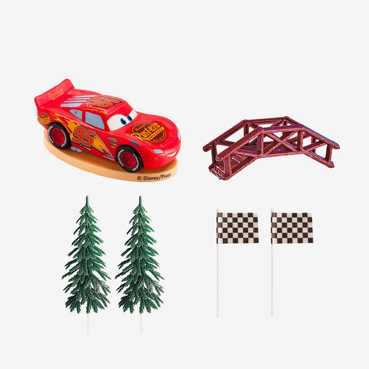 Cars decoration accessories for birthday cake