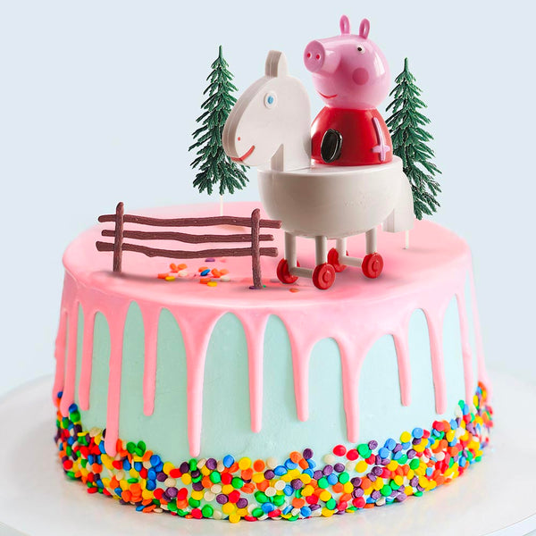 Décoration de gâteau - Kit Peppa Pig (4pcs) 