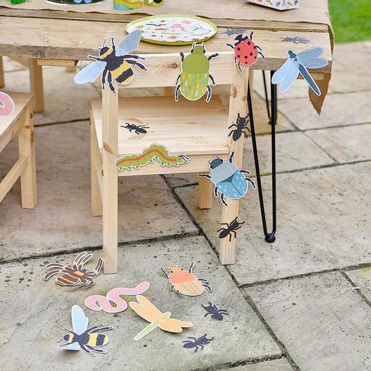 30 décorations insectes : decoration de table anniversaire enfant
