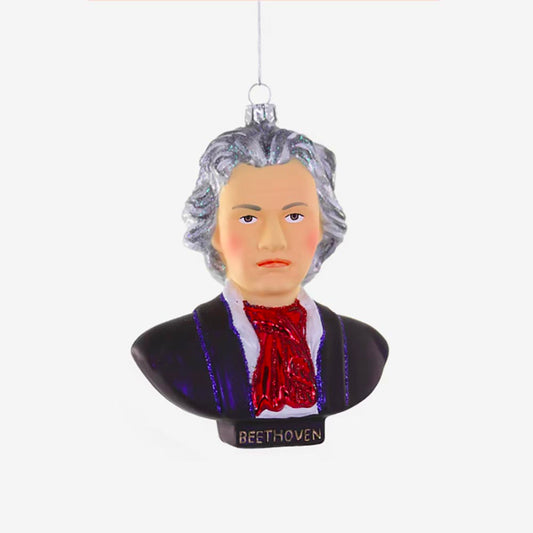 1 décoration de noel beethoven : déco noel originale, cadeau de noel ou secret santa