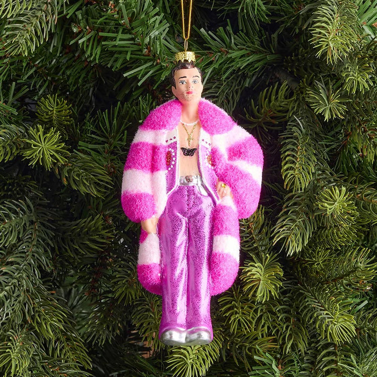 1 décoration de Noel Harry Styles debout