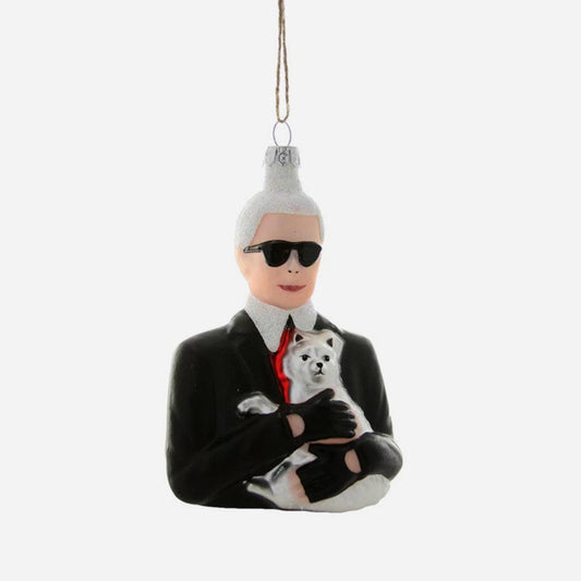 Décoration de Noel Karl Lagerfeld : deco sapin de noel girly