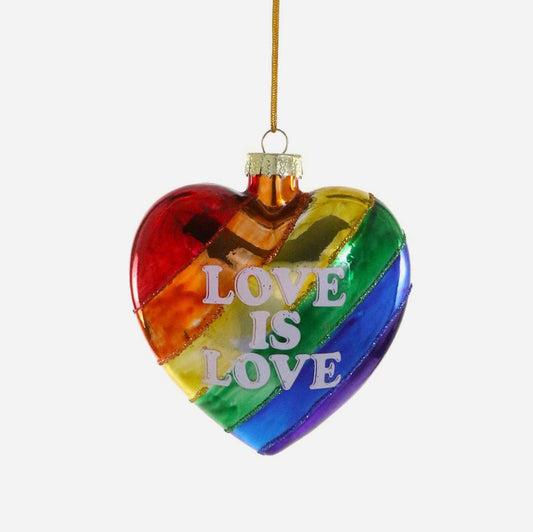 Décoration de Noel Love is Love : deco sapin de noel LBGT+