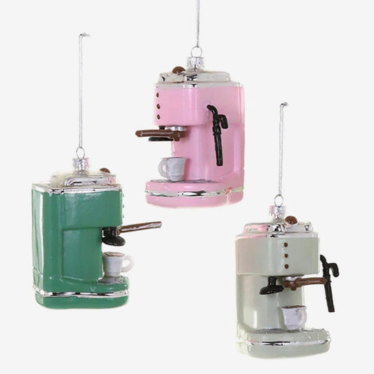 1 décoration de noel machine à café : déco noel originale, cadeau de noel ou secret santa