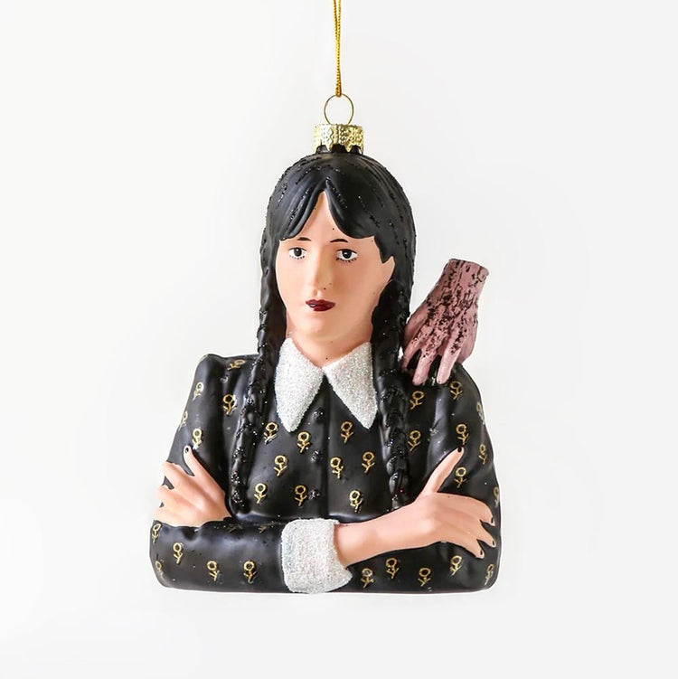 1 décoration de noel wednesday : déco noel originale, cadeau de noel ou secret santa