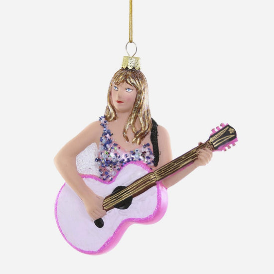 Décoration de Noël Taylor Swift + guitare - cadeau de noel musical