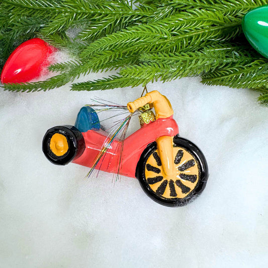 1 décoration de Noel jouet tricycle