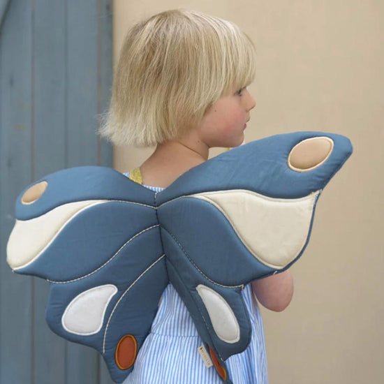 Ailes de fée bleues : idee cadeau anniversaire fille