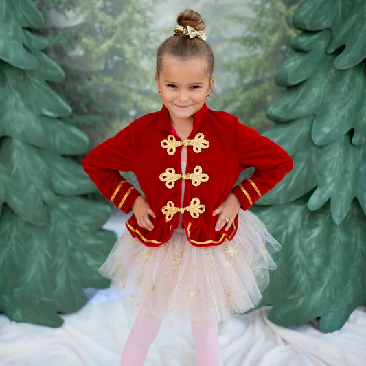 Déguisement de Noël pour fille : costume de soldat de plomb