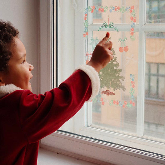 Ensemble de Noël rouge : idée déguisement Père Noël enfant
