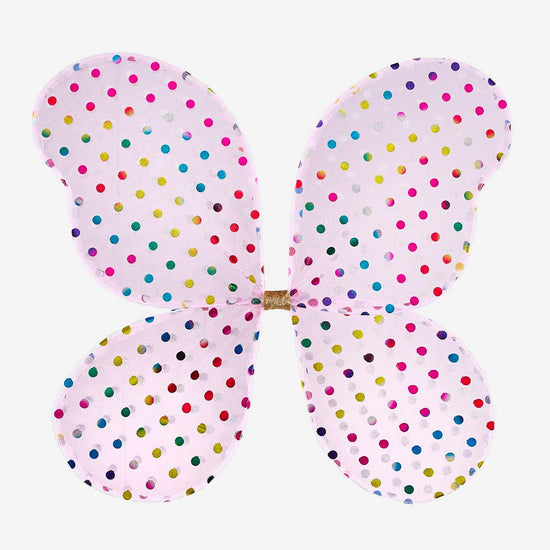 Déguisement enfant fée : Ailes de fée multicolores à offrir à noel ou à un anniversaire