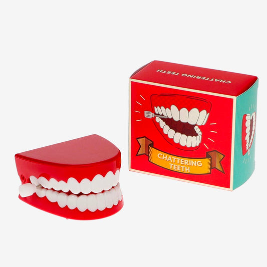 1 dentier qui claque des dents pour pochette cadeau