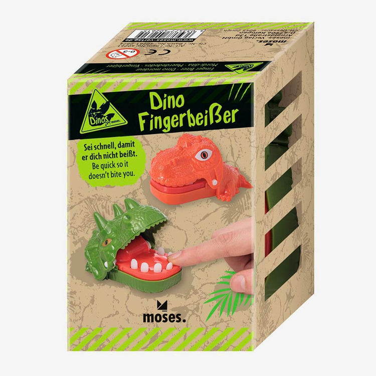 idees cadeaux pour une pochette d'anniversaire surprise : jouet dino mordeur