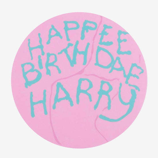 Disque en sucre Harry Potter : decoration comestible anniversaire