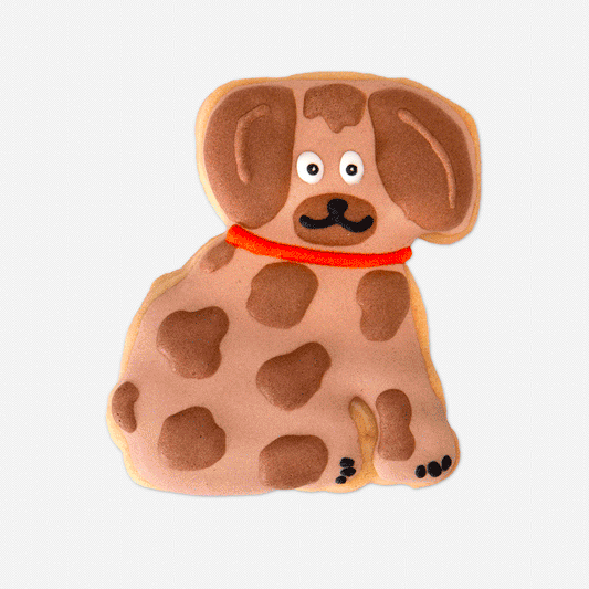 emporte piece chien avec poussoir accessoire de cuisine pour les fêtes anniversaire