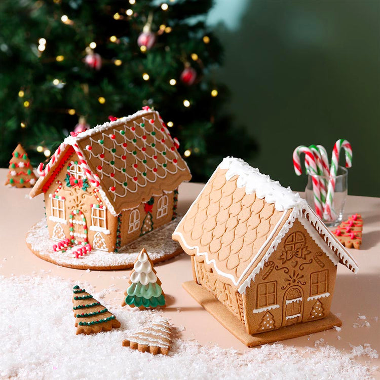 Emporte piece et tampons maison en pain d'épice : activité de Noël