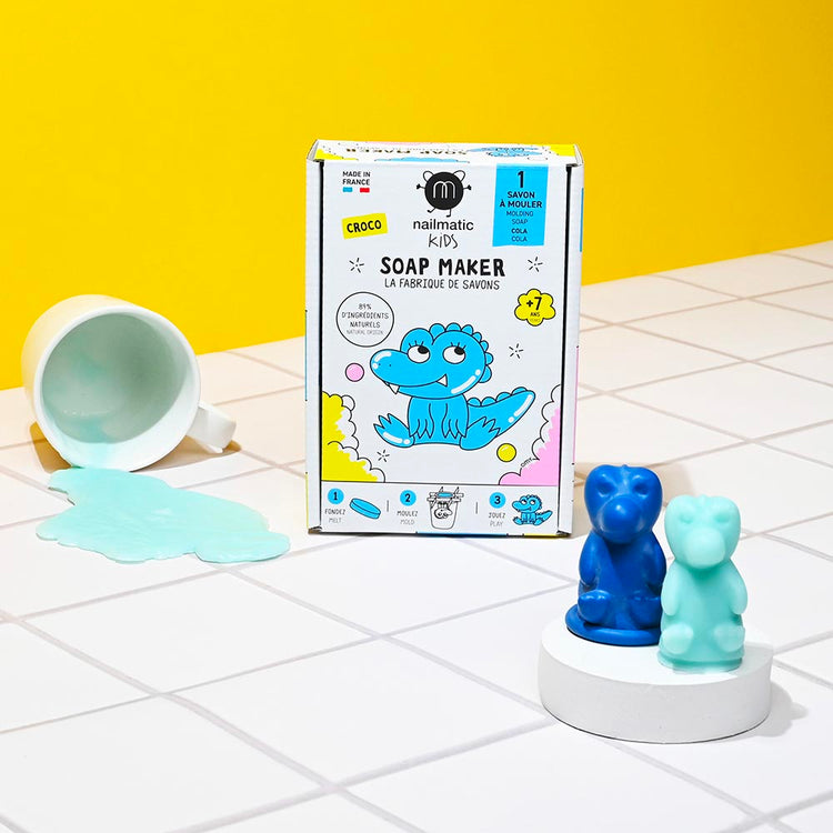 Kit : La fabrique de savon croco idéal pour enfants