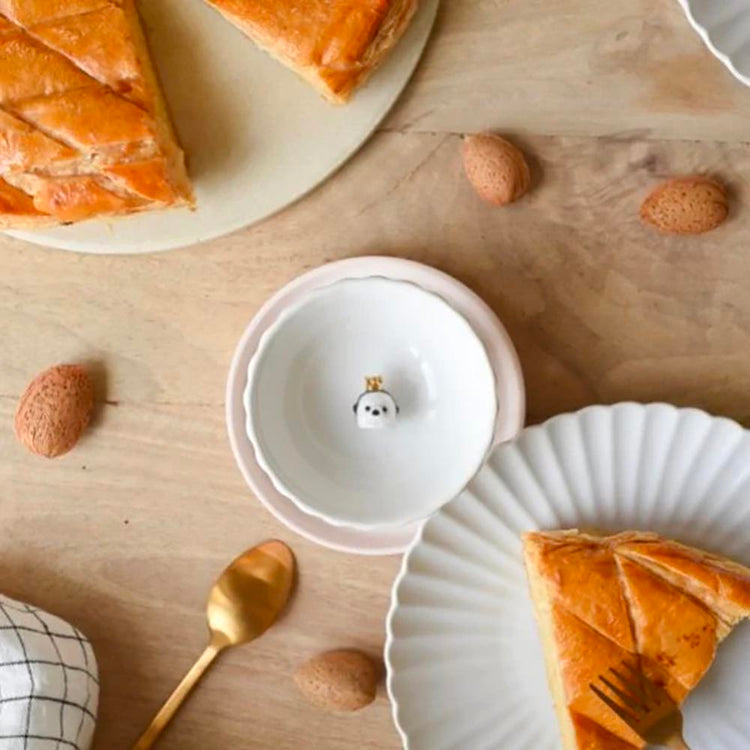 Epiphanie : fève en forme de hérisson pour garnir la galette