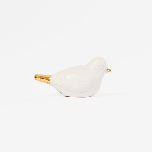 Fève en porcelaine Baubels pour galette des rois : oiseau