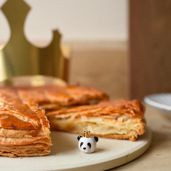 Epiphanie : fève en forme de panda pour garnir la galette