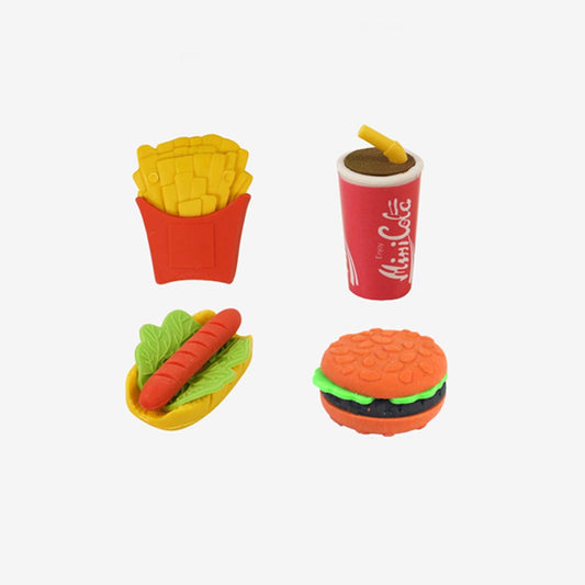 Gomme fast food, cadeau d'anniversaire enfant original