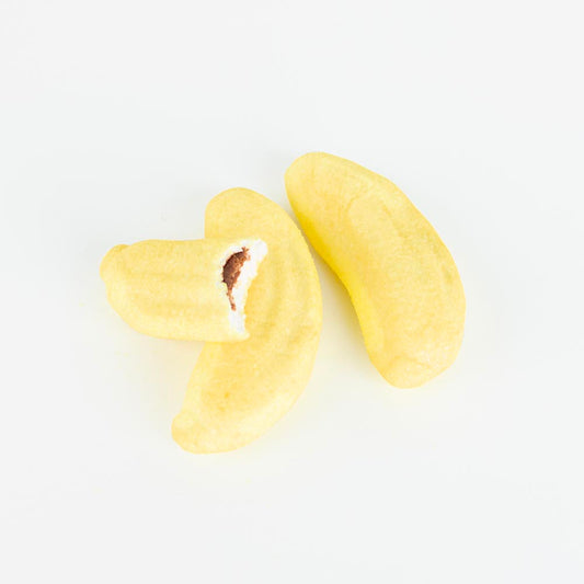 1 sachet de guimauves bananes fourrées